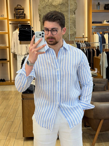 Classic Riviera Stripe Shirt
